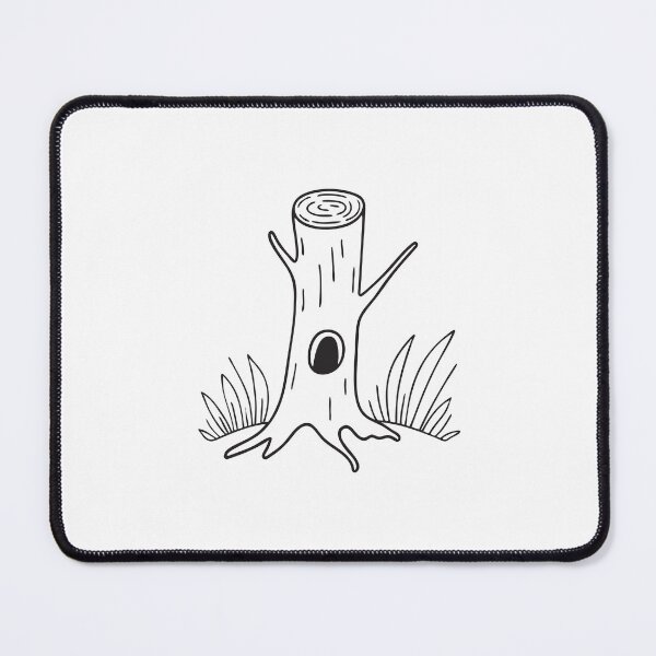 Item preview, Tree Trunk Near Small Squirrel Burrow designed and sold by rasagamastore.
