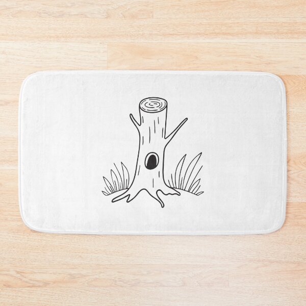 Item preview, Tree Trunk Near Small Squirrel Burrow designed and sold by rasagamastore.