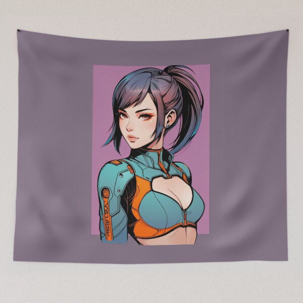 Item preview, Cyborg Girl designed and sold by ArtCraftLab.