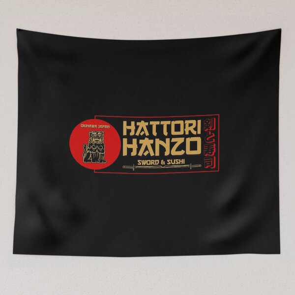 Item preview, Hattori Hanzo - Japanese cultural shirt with Samurai honor & sushi design, martial arts fan designed and sold by HDMI2K.