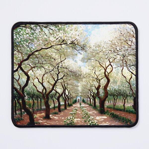 Item preview, Orchard in Bloom: Impression of Springtime Radiance, Blossoming Trees designed and sold by artdesignsnow.