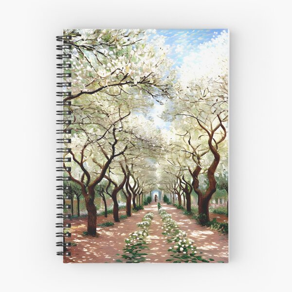 Item preview, Orchard in Bloom: Impression of Springtime Radiance, Blossoming Trees designed and sold by artdesignsnow.