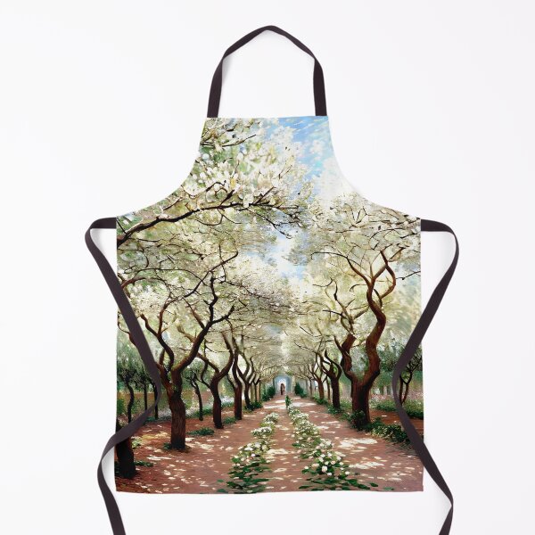 Item preview, Orchard in Bloom: Impression of Springtime Radiance, Blossoming Trees designed and sold by artdesignsnow.