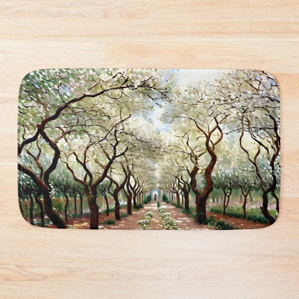 Item preview, Orchard in Bloom: Impression of Springtime Radiance, Blossoming Trees designed and sold by artdesignsnow.
