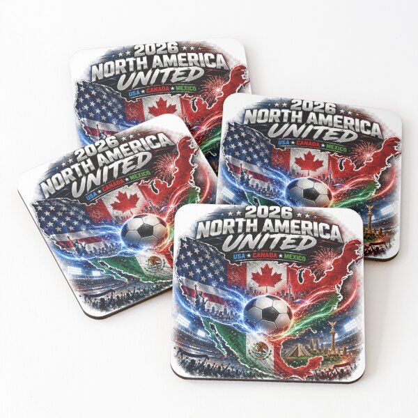 Item preview, USA Canada Mexico 2026 Soccer Fan Design | Mundial 2026 Gift designed and sold by Winetastic-Art.