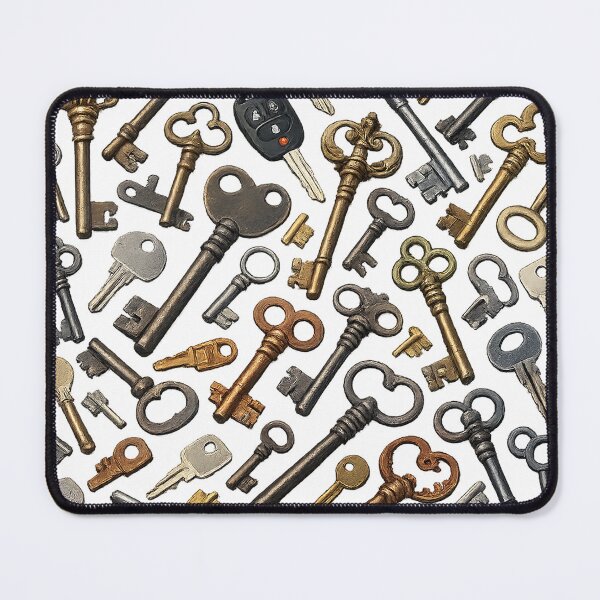 Item preview, Vintage & Modern Keys Clipart Bundle PNG – Antique, Medieval & Modern Key Collection designed and sold by Hookesmode.
