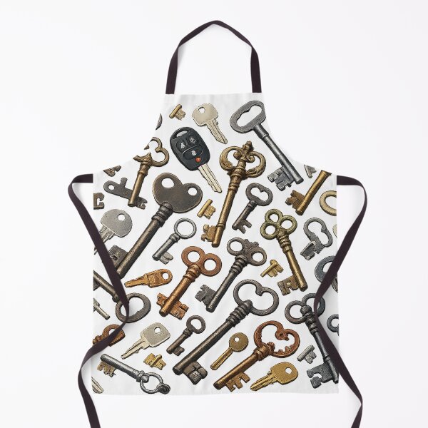 Item preview, Vintage & Modern Keys Clipart Bundle PNG – Antique, Medieval & Modern Key Collection designed and sold by Hookesmode.