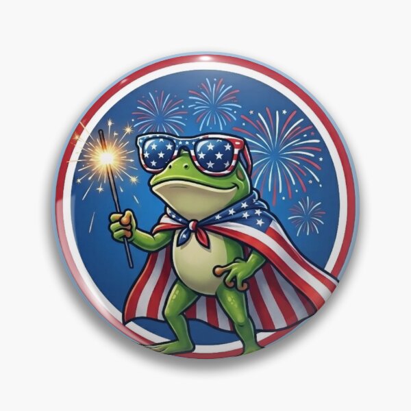 Item preview, Freedom Frog Shirt – Land Of The Free Home Of The Frog Funny Patriotic T-Shirt designed and sold by ZyxDes.