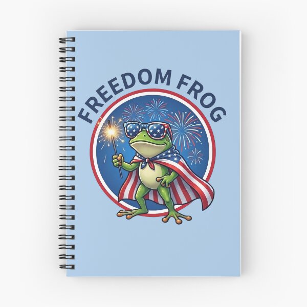 Item preview, Freedom Frog Shirt – Land Of The Free Home Of The Frog Funny Patriotic T-Shirt designed and sold by ZyxDes.