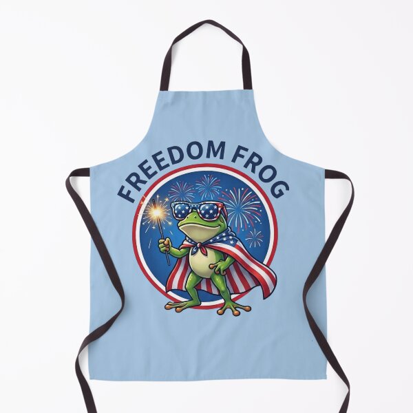 Item preview, Freedom Frog Shirt – Land Of The Free Home Of The Frog Funny Patriotic T-Shirt designed and sold by ZyxDes.