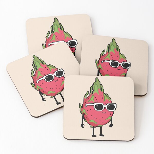 Item preview, Dragonfruit Pixel designed and sold by White Rim Mates.
