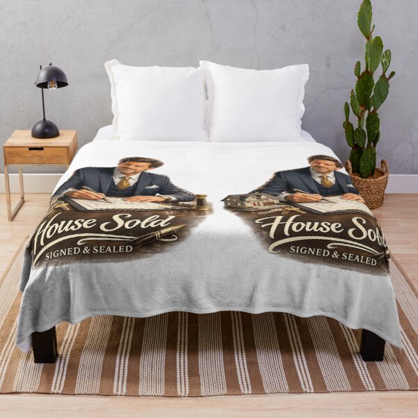Item preview, House Sold – Signed & Sealed Real Estate Closing Celebration Wall Art designed and sold by Hookesmode.
