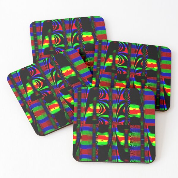 Item preview, Abstract Pattern "The lights of the city at night 2"  designed and sold by Gluecknika.