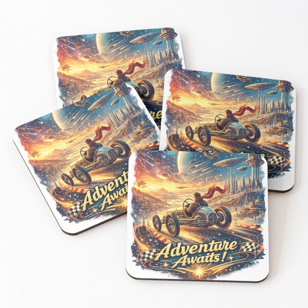 Item preview, Cosmic Racing Adventure Beyond the Stars designed and sold by Santuário da Bicharada.