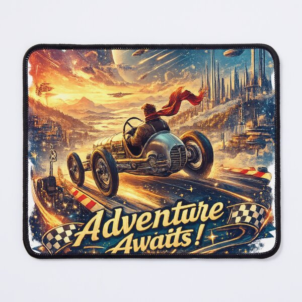 Item preview, Cosmic Racing Adventure Beyond the Stars designed and sold by Freak Dimension.