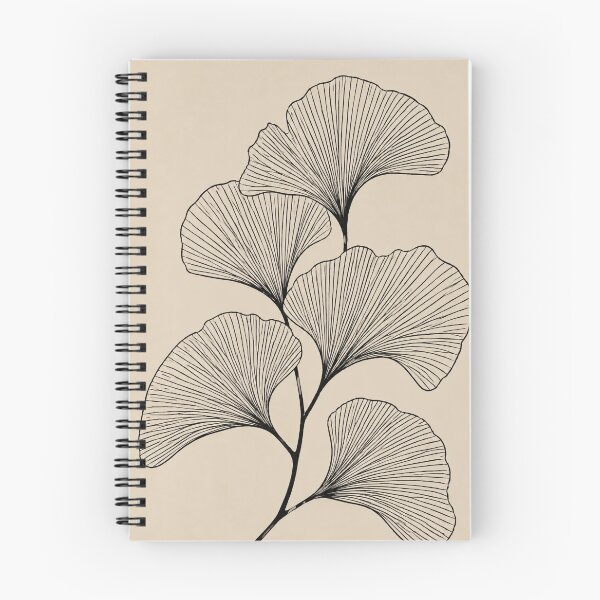 Item preview, Minimalist Ginkgo Biloba Botanical Leaf Illustration designed and sold by bosamji.