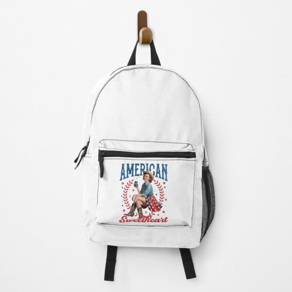 Item preview, American Sweetheart Retro Patriotic Country Girl gift designed and sold by CleanDecor.