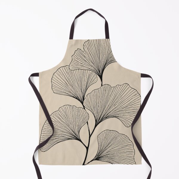 Item preview, Minimalist Ginkgo Biloba Botanical Leaf Illustration designed and sold by bosamji.