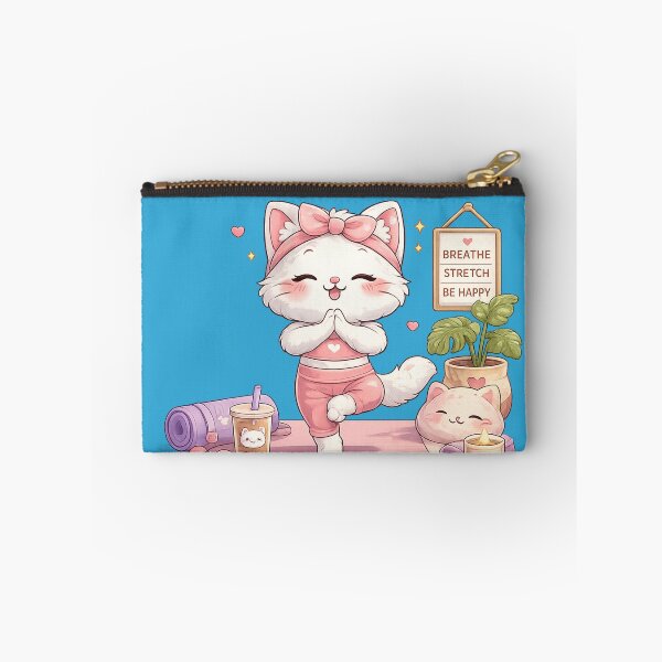 Item preview, Lumi Cute Cat – Morning Stretch – Yoga Time designed and sold by Mochi Studio.