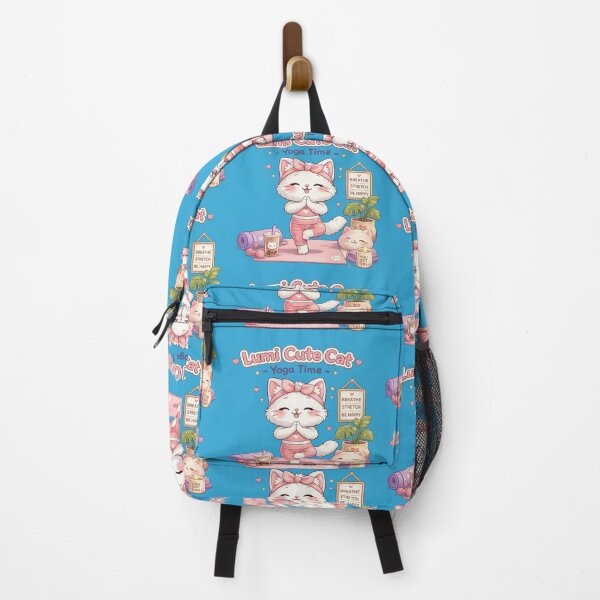 Item preview, Lumi Cute Cat – Morning Stretch – Yoga Time designed and sold by Mochi Studio.