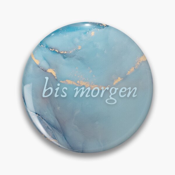 Item preview, "See you tomorrow" on a marbled background designed and sold by Mathe mit Anna.