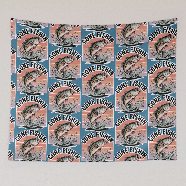 Item preview, Gone Fishing designed and sold by ZooStateofMind.