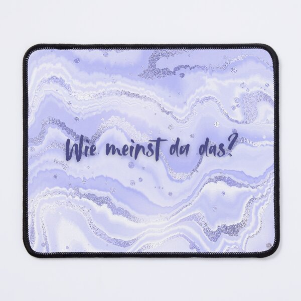 Item preview, The question "What do you mean?" on a purple background designed and sold by Mathe mit Anna.
