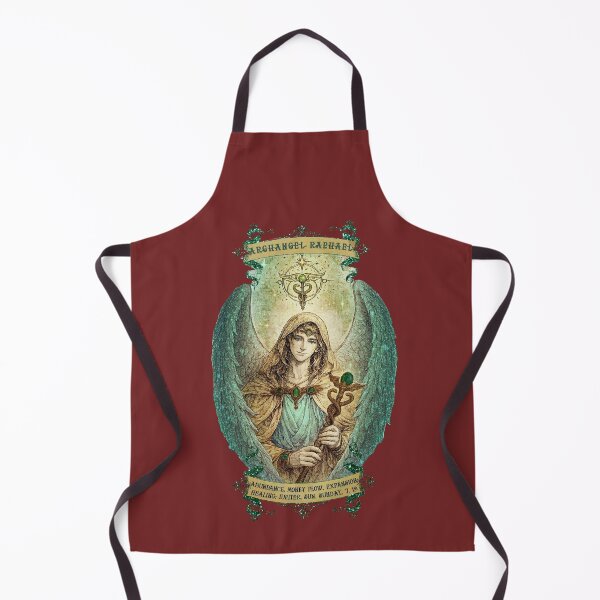 Item preview, Beautiful Archangel Raphael - Royal Red - Visualise Invisible designed and sold by VisualiseIt.