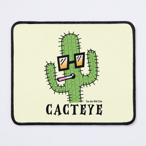 Item preview, Cacteye Funny Cactus Sunglasses Wild Side designed and sold by graphicnew.