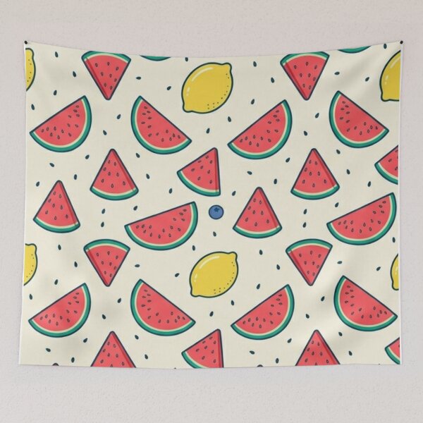 Item preview, Fresh Summer Watermelon Pattern designed and sold by 0606PM.