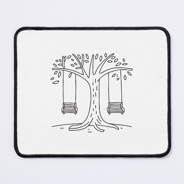 Item preview, Tree Trunk Directly Under Swing designed and sold by rasagamastore.