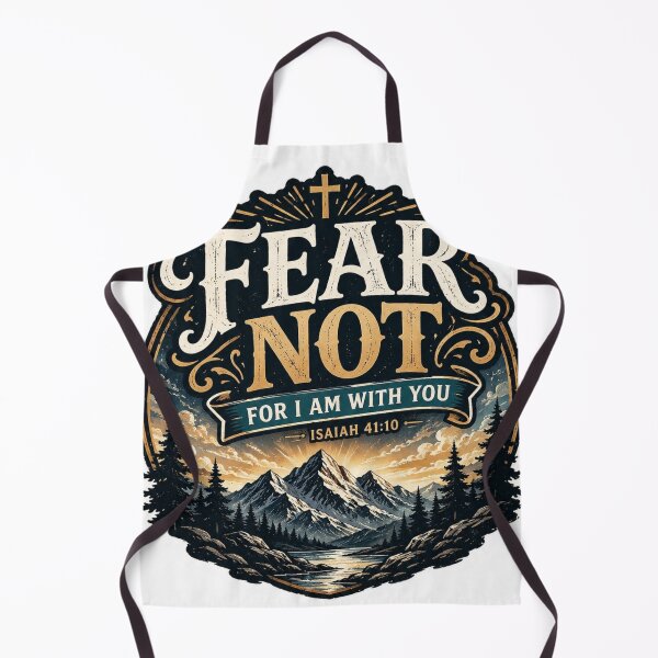 Item preview, Fear Not Christian Faith Isaiah 41 10 Inspirational Sticker designed and sold by Omanut Studio — By Ashwin..