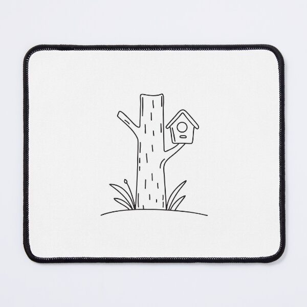 Item preview, Tree Trunk with Attached Birdhouse designed and sold by rasagamastore.