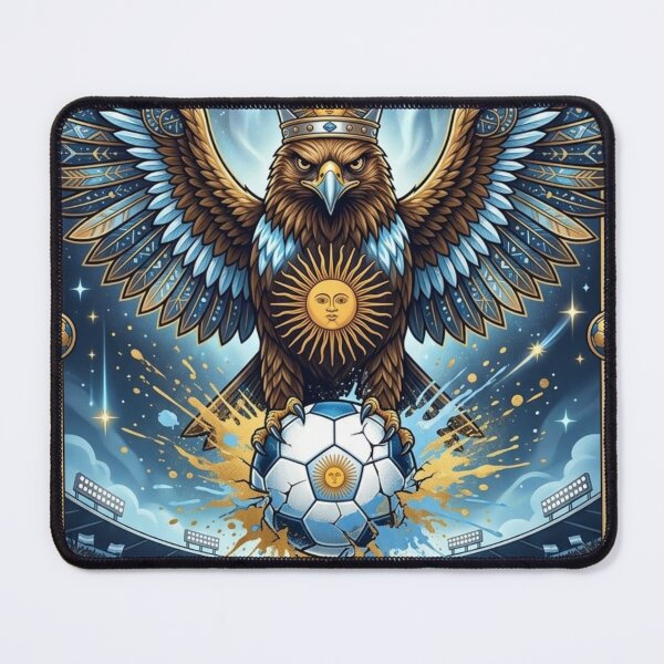 Item preview, Argentina Soccer 2026 Sun of May Vertical Art Poster designed and sold by Aram250.