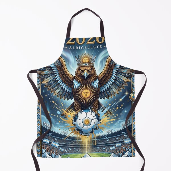 Item preview, Argentina Soccer 2026 Sun of May Vertical Art Poster designed and sold by Aram250.