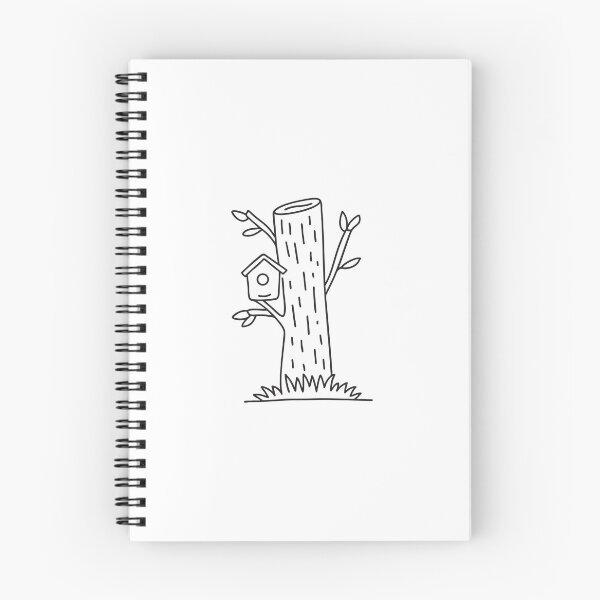Item preview, Birdhouse Mounted on Tree Trunk designed and sold by rasagamastore.