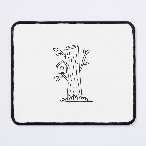 Item preview, Birdhouse Mounted on Tree Trunk designed and sold by rasagamastore.