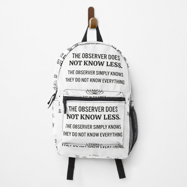 Item preview, The Observer Knows Quote.  designed and sold by SitInSilence24.