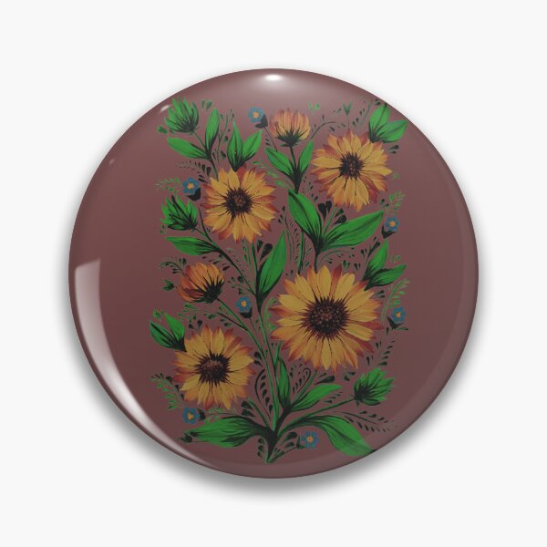 Item preview, Sunflowers on Mauve designed and sold by Zenclover.
