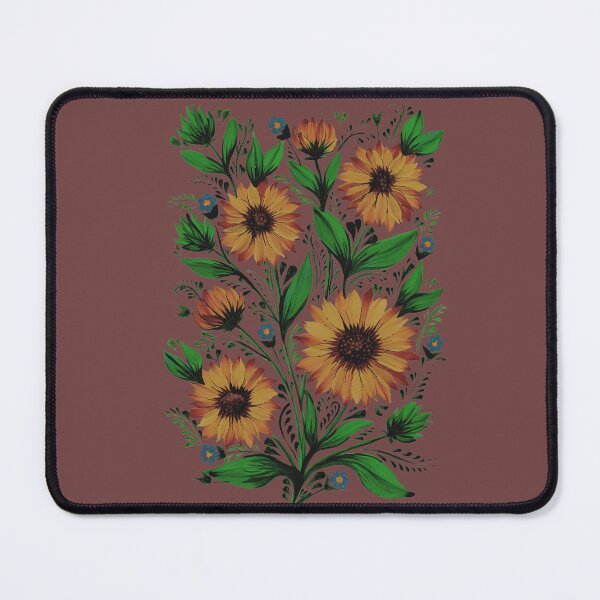 Item preview, Sunflowers on Mauve designed and sold by Zenclover.
