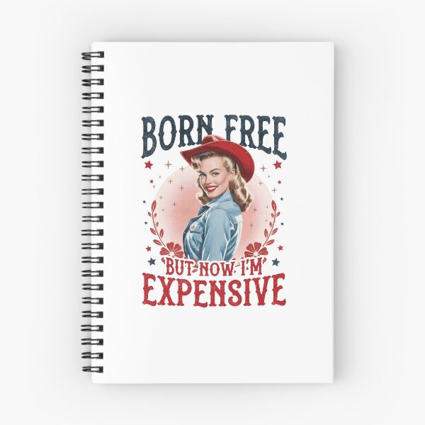 Item preview, Born Free now Expensive Retro Patriotic USA Design designed and sold by CleanDecor.