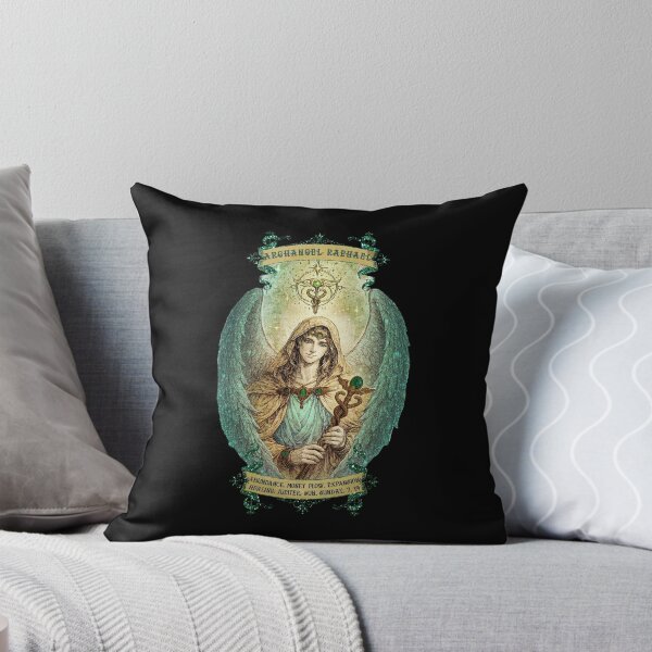 Item preview, Beautiful Archangel Raphael - Royal Black - Visualise Invisible designed and sold by VisualiseIt.