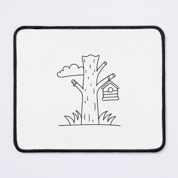 Item preview, Birdhouse Attached to Tree Trunk designed and sold by rasagamastore.