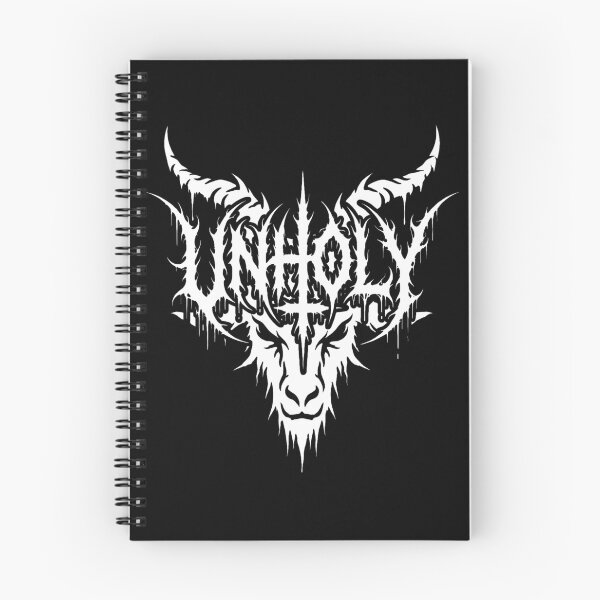 Item preview, Demonic Goat Head Occult Metal Dark Art designed and sold by DeimosArtIntl.