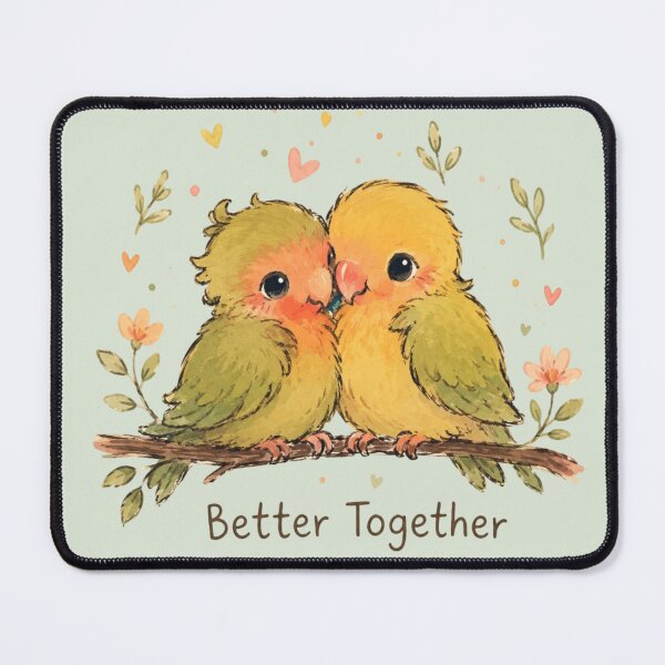 Item preview, Better Together - Two Little Lovebirds designed and sold by Art Fly.