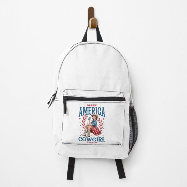 Item preview, Make America Cowgirl Again Retro Western USA Design designed and sold by CleanDecor.