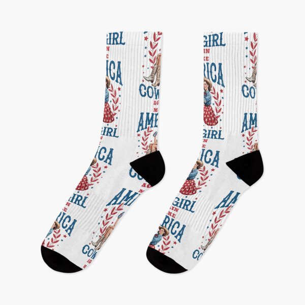 Item preview, Make America Cowgirl Again Retro Western USA Design designed and sold by CleanDecor.