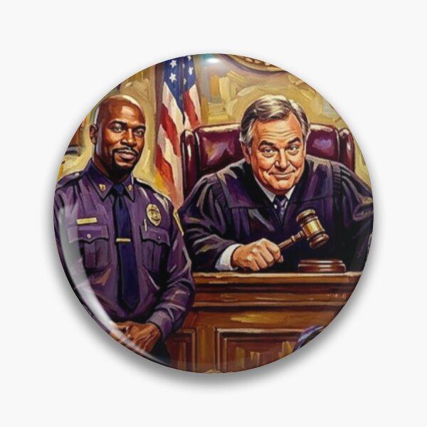 Item preview, After Hours Justice – Night Court Fine Art Print designed and sold by Art's Diner.