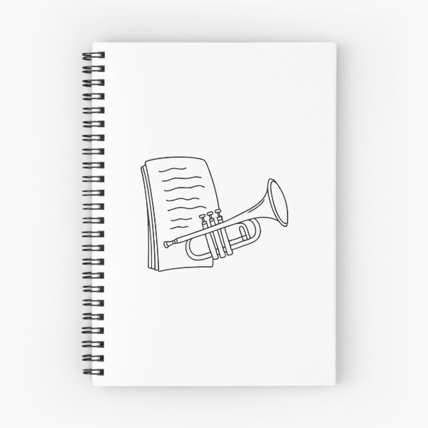 Item preview, Trumpet Beside Sheet Music Notes designed and sold by rasagamastore.
