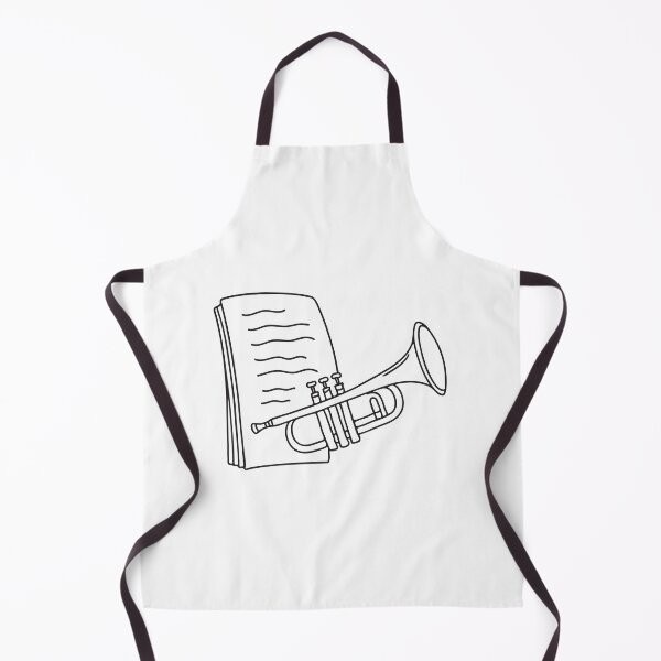 Item preview, Trumpet Beside Sheet Music Notes designed and sold by rasagamastore.